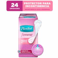 Toalla Protector PLENITUD Incontinencia Leve Paquete 24un