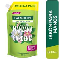 Jabón Líquido PALMOLIVE Flor de Manzana y Gardenia Doypack 800ml