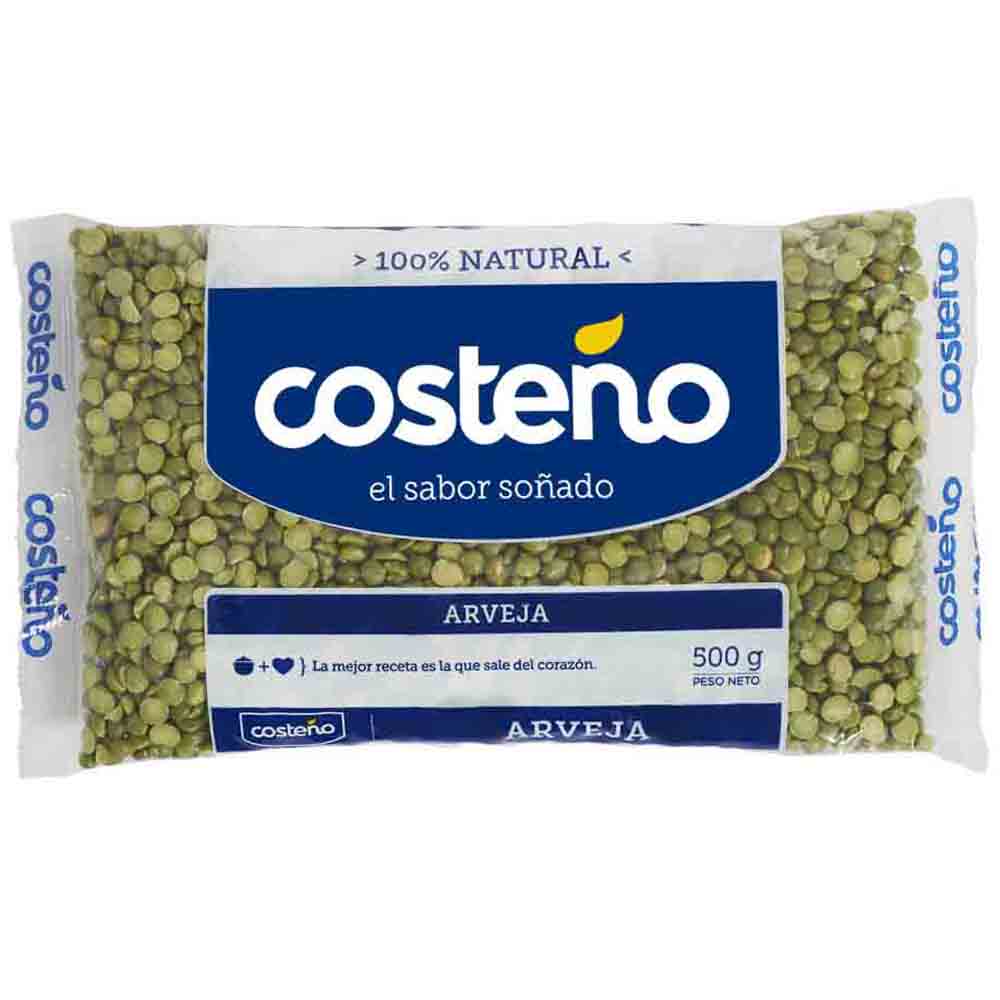 Arveja Verde COSTEÑO Bolsa 500g