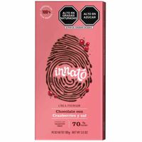 Chocolate Bitter INNATO Cranberries y Sal Bolsa 100g