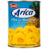 Conserva de fruta ARICA Piña en almibar Lata 565Gr