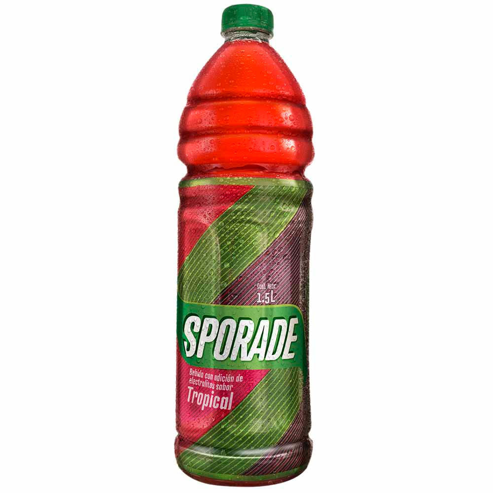 Bebida Rehidratante SPORADE Tropical Electrolitos Botella 1.5L