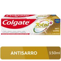 Pasta Dental COLGATE Total 12 Anti Sarro Tubo 150ml