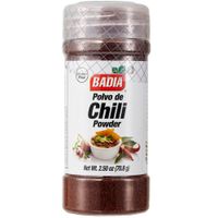 Chili BADIA en Polvo Frasco 77.9g