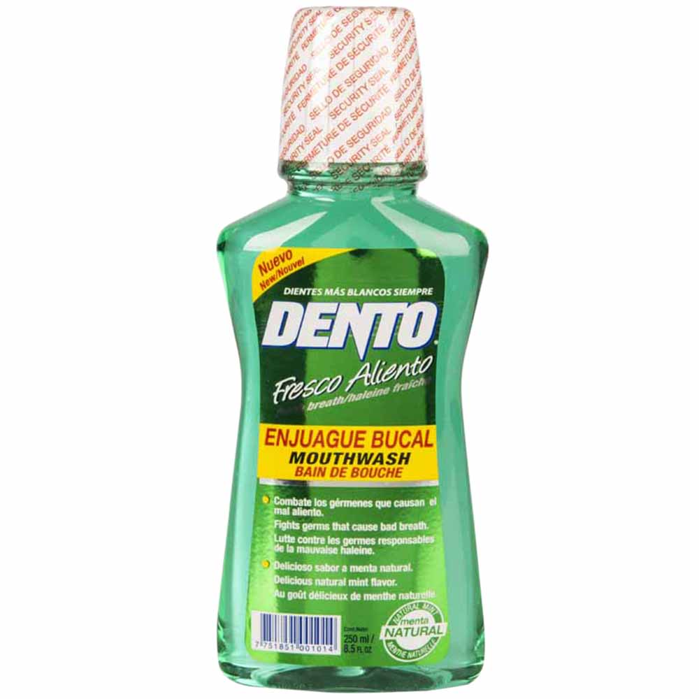 Enjuague Bucal DENTO Menta Botella 250ml