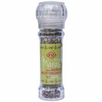 Sal de Maras ONZA Hierbas Mediterráneas Molinillo Frasco 50g