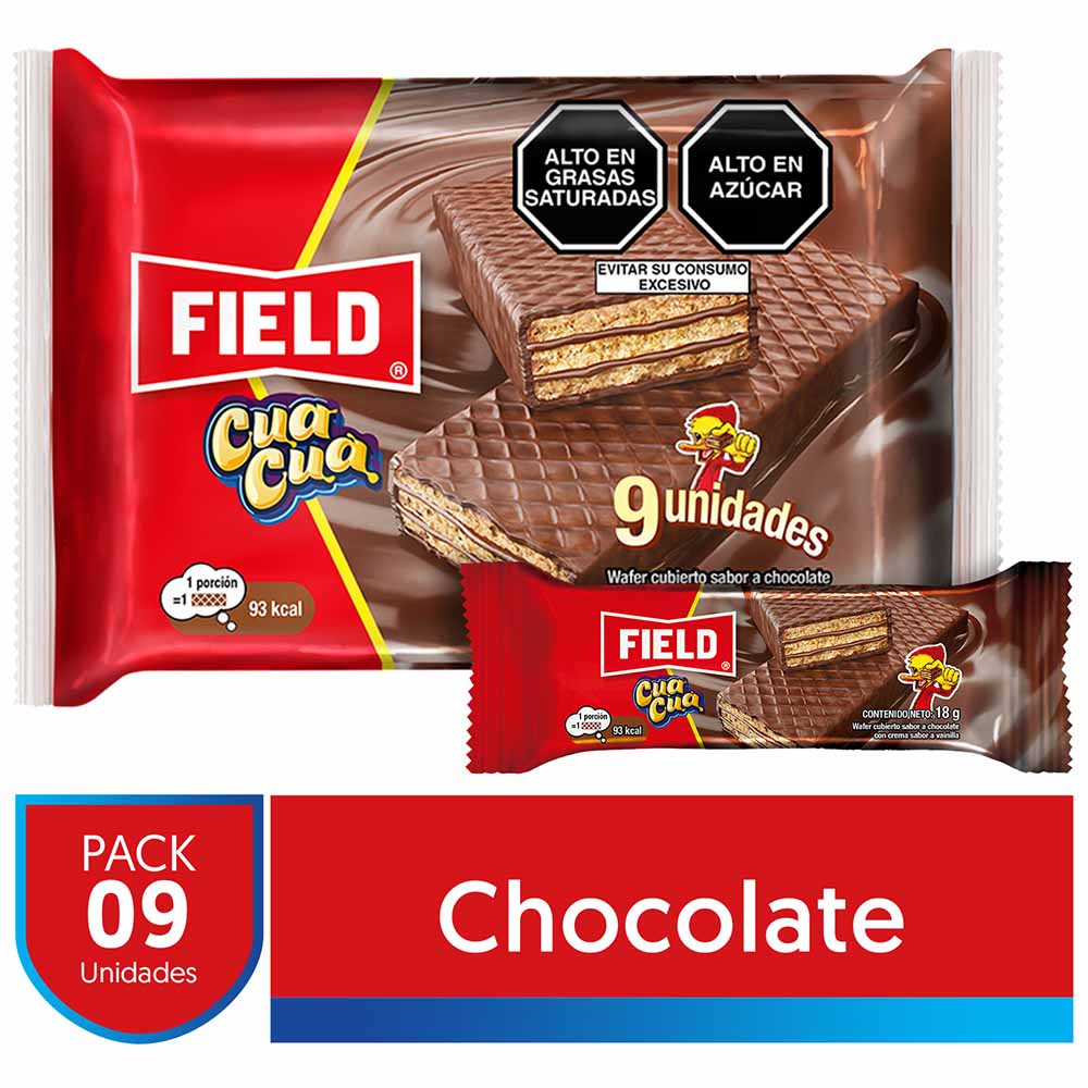 Wafer Cua Cua FIELD Paquete 9un