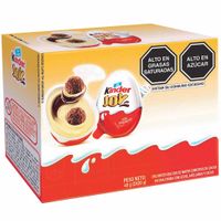 Wafer en Bolitas KINDER Cubierta de Cacao Paquete 40g