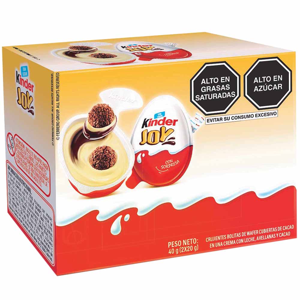 Wafer en Bolitas KINDER Cubierta de Cacao Paquete 40g