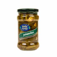 Rodajas de Jalapeños en Conserva VALLE FERTIL Frasco 225g