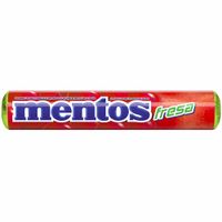 Caramelos MENTOS Fresa Bolsa 29.04g