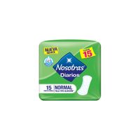 Protectores Diarios NOSOTRAS Normal Paquete 15un
