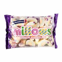 Marshmallow COLOMBINA Millows sabor a Vainilla Original Bolsa 145g