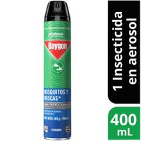 Insecticida en Aerosol BAYGON Mata Moscas Frasco 400ml