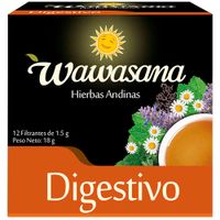 Infusiones WAWASANA Digestivo Caja 12Un
