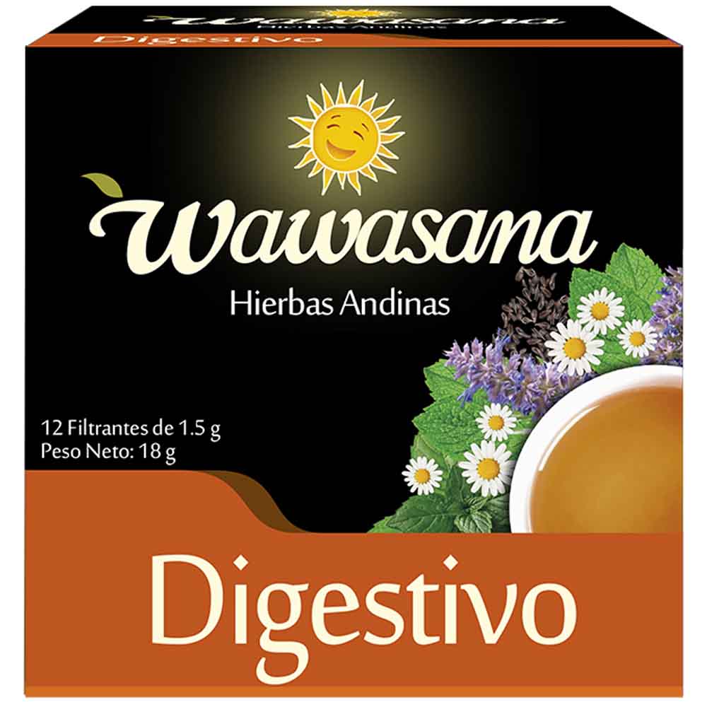 Infusiones WAWASANA Digestivo Caja 12Un