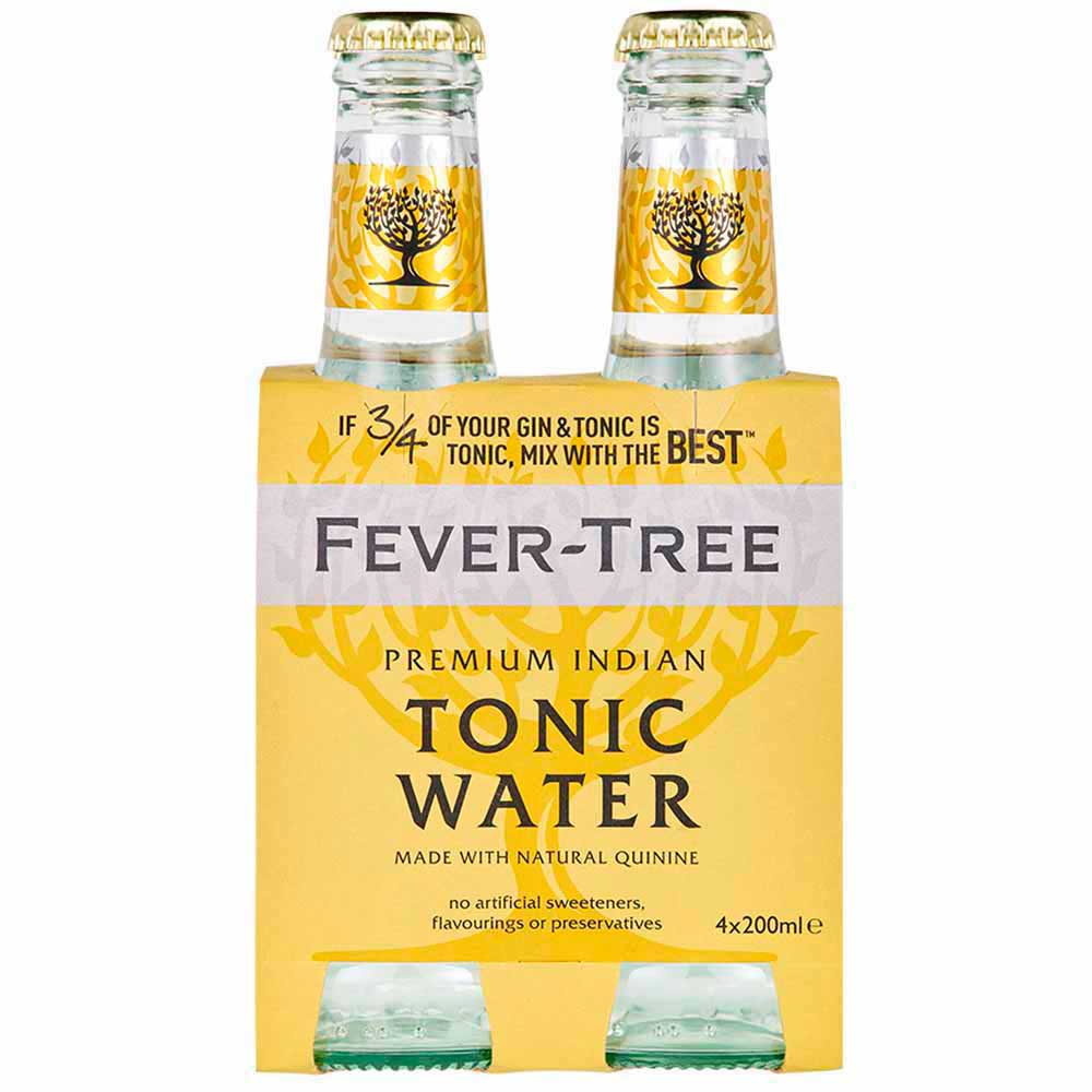 Agua Tónica FEVER TREE Botella 200ml 4 Pack