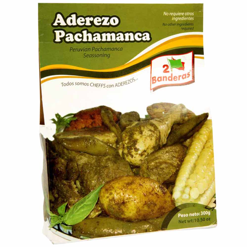 Aderezo para Pachamanca 2 BANDERAS Doypack 300g