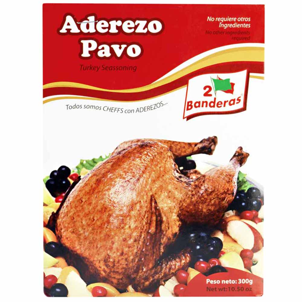Aderezo para Pavo 2 BANDERAS Doypack 300g