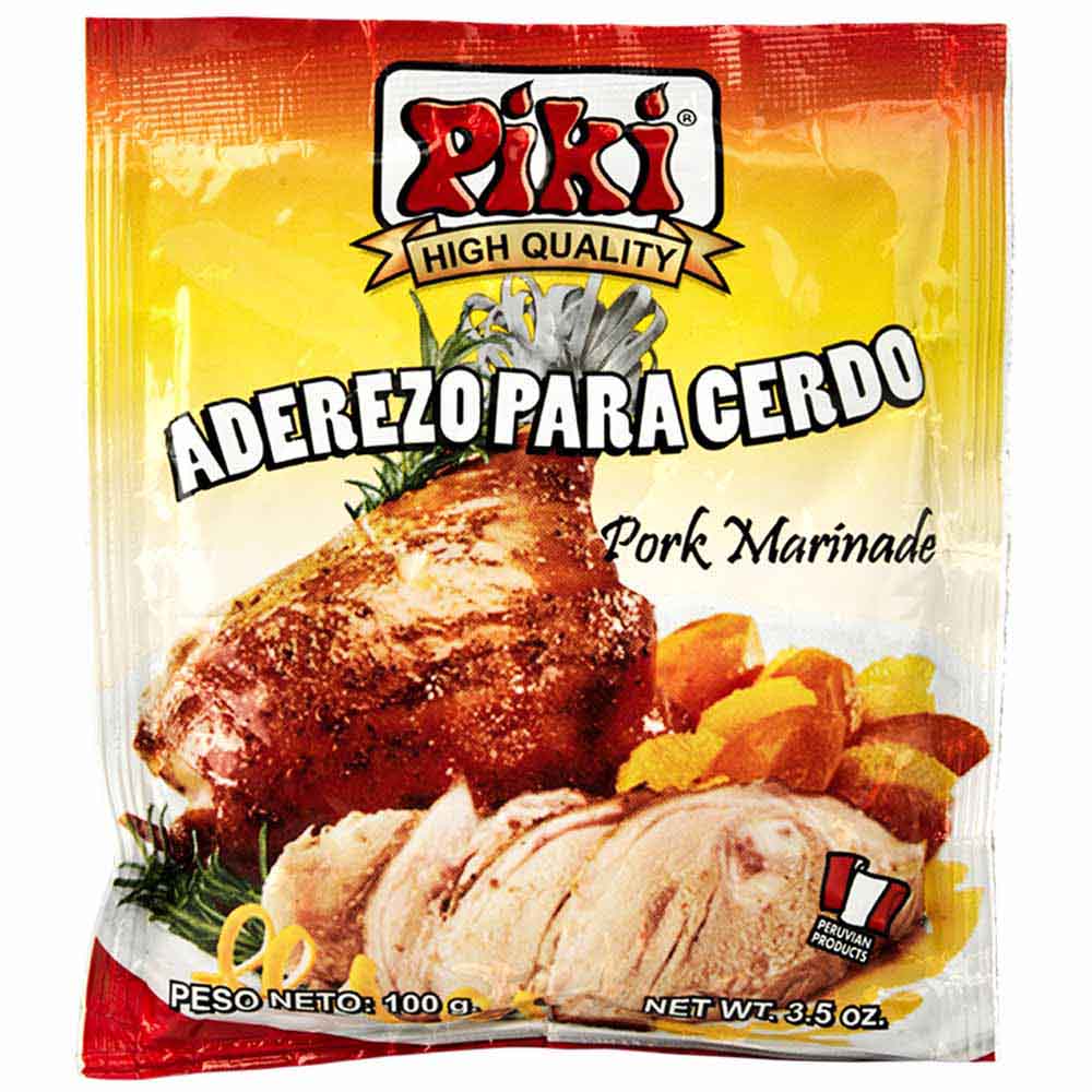Aderezo para Carne de Cerdo PIKI Bolsa 100g