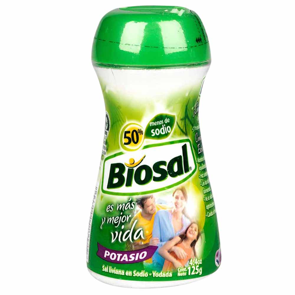 Sal BIOSAL Liviana en sodio Frasco 125g
