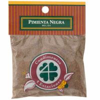 Pimienta 4 ESTACIONES Negra molida Sobre 60Gr