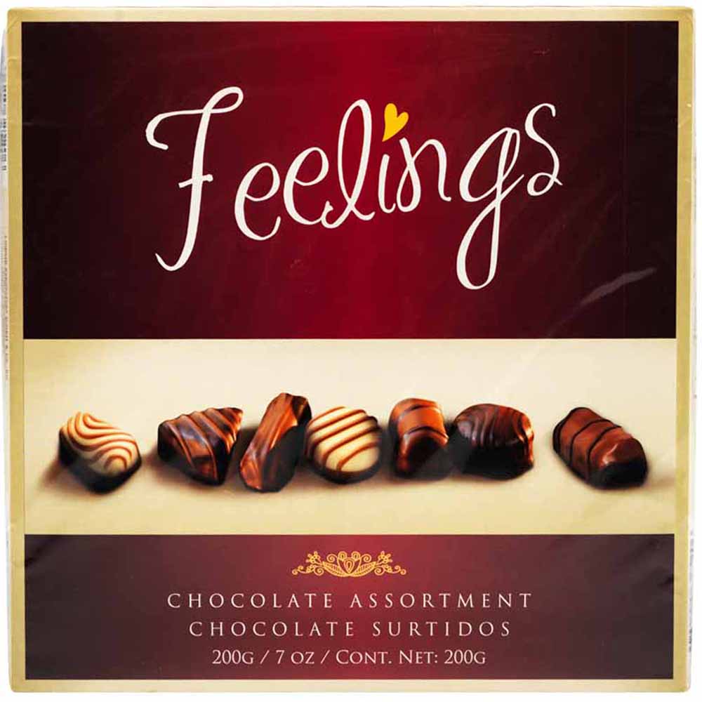 Chocolate FEELINGS Sabores Surtidos Caja 200g