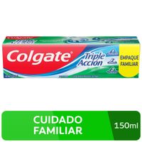 Pasta Dental COLGATE Triple Acción Tubo 150ml
