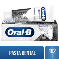 Pasta Dental ORAL B 3D White Mineral Clean Caja 75ml