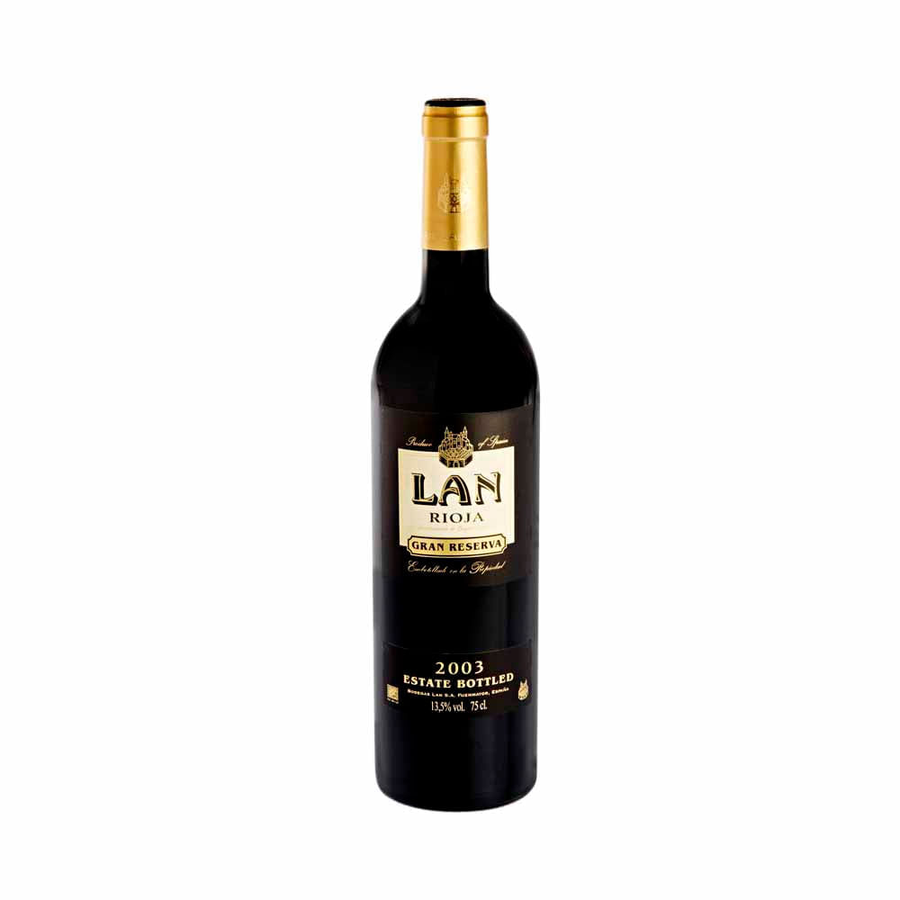 Vino LAN Rioja Tempranillo Graciano Gran Reserva Botella 750ml