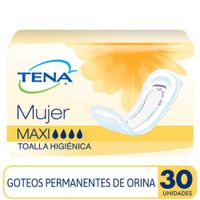 Toallas TENA Mujer Maxi Paquete 30un