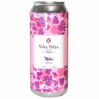 Vino Tinto VIÑA VIEJA Malbec Semi Seco Lata 473ml