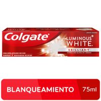 Pasta Dental COLGATE Luminous White Tubo 75ml