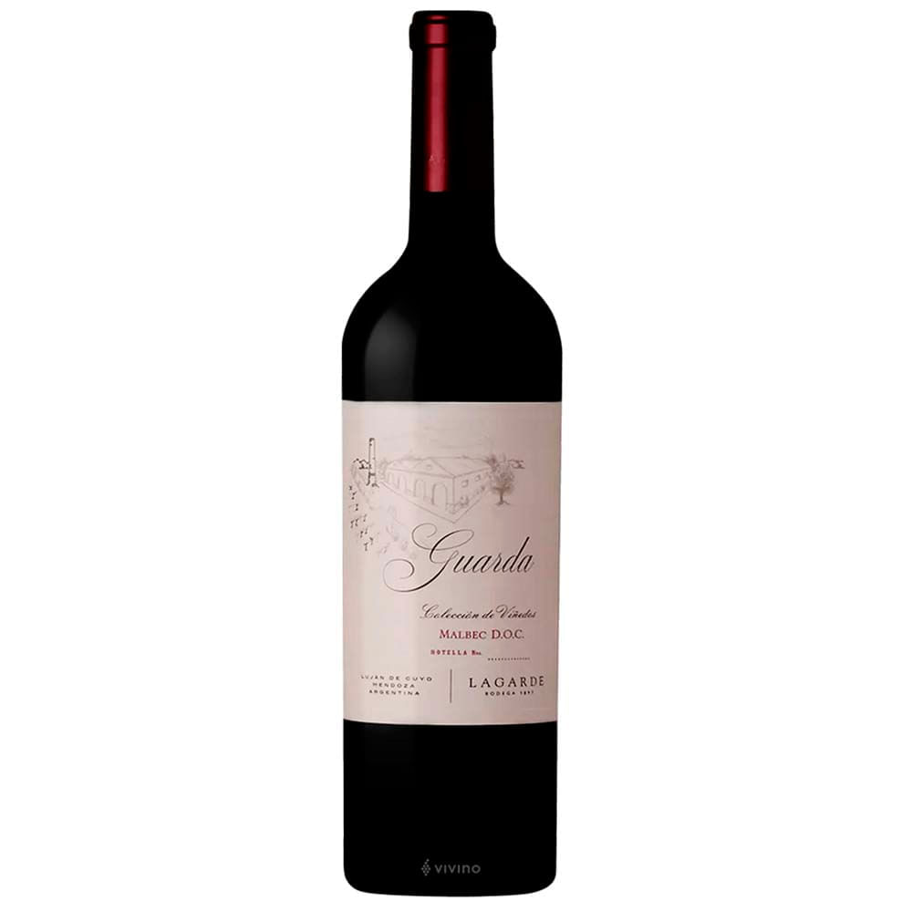 Vino LAGARDE Malbec D.O.C. Botella 750ml