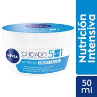 Crema Facial NIVEA Cuidado Nutritivo Frasco 50ml