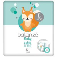 Pañal para Bebé BALANZÉ BABY Talla G Paquete 64un
