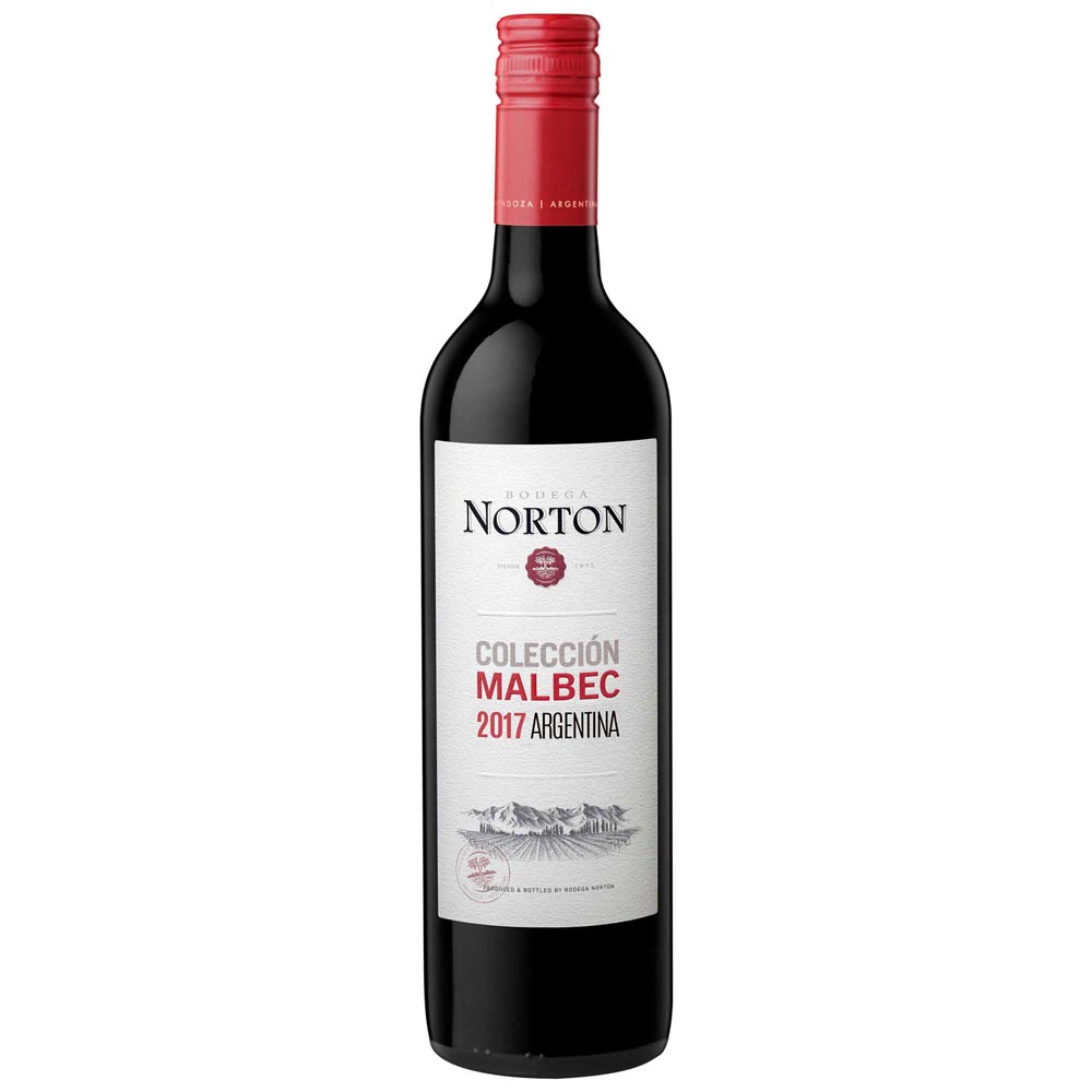 Vino NORTON Colección Varietales Malbec Botella 750ml