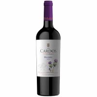 Vino Los Cardos Malbec Botella 750ml