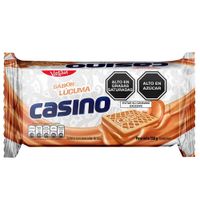 Galletas CASINO rellenas con Crema sabor a Lúcuma Paquete 6un