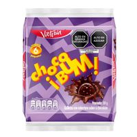 Galletas CHOCO ¡BUM! Bañadas con Sabor a Chocolate Paquete 6un