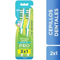 Cepillo Dental PRO Doble Acción Profile 1000 Paquete 2un