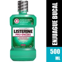Enjuague bucal LISTERINE Menta Botella 500Ml