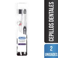 Cepillo de Dientes ORAL B Carbón Purification Paquete 2un