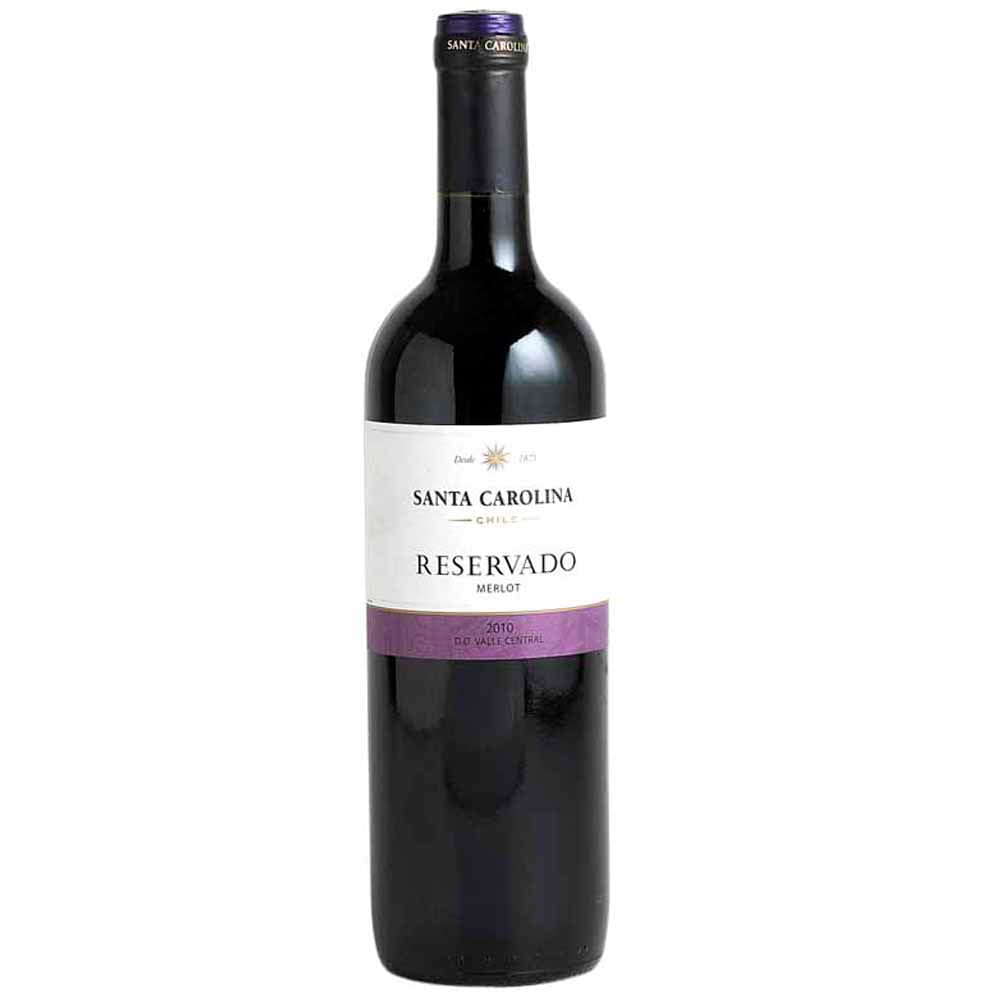Vino SANTA CAROLINA Reservado Merlot Botella 750ml