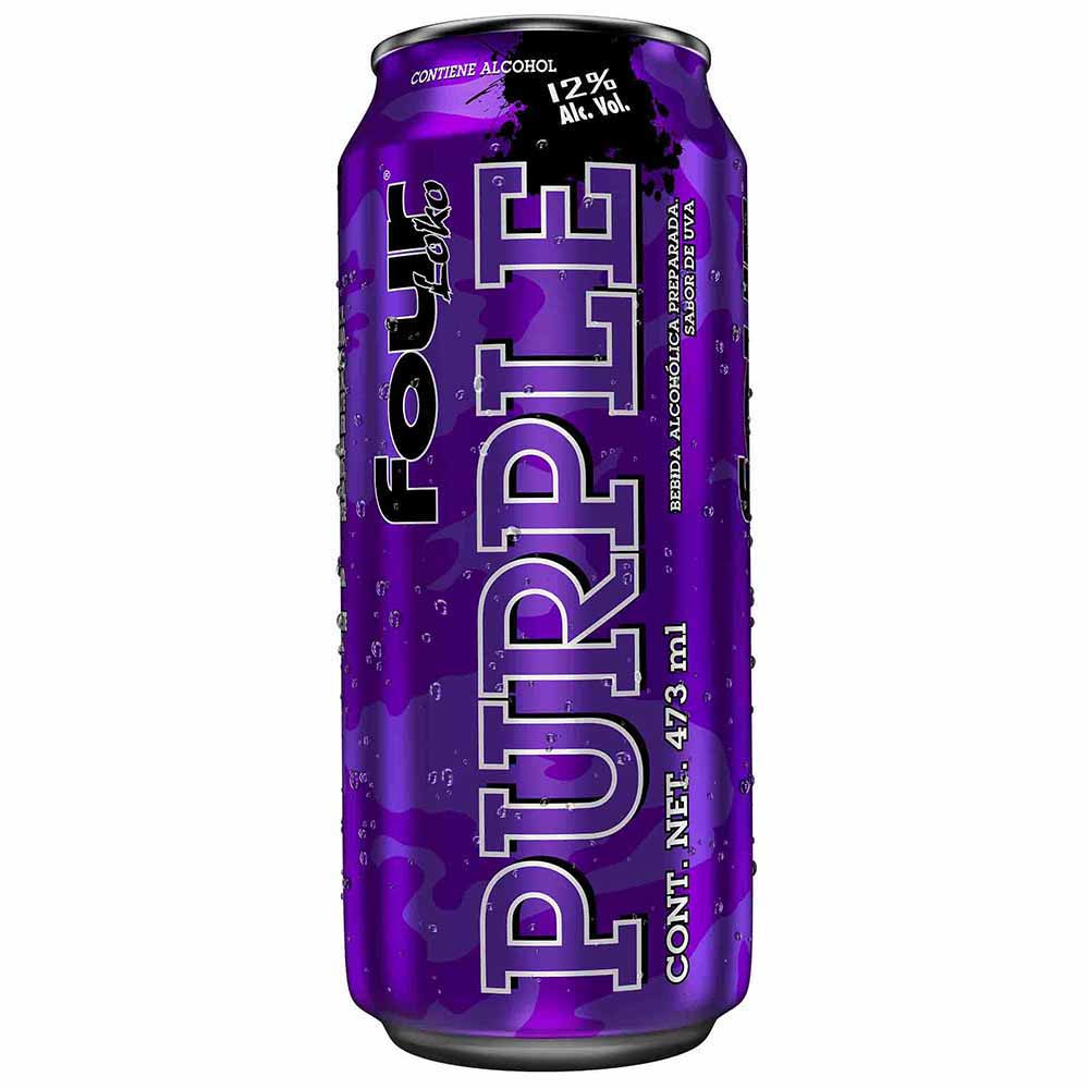 Bebida Alcohólica Preparada FOUR LOKO Purple Lata 473ml