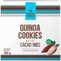 Perú Pasión - Galletas de Quinua NUTRISHAKE Cacao Paquete 6un