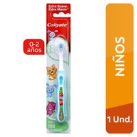 Cepillo de Dientes COLGATE Smiles 0 a 2 Años Paquete 1un