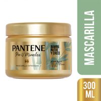 Mascarilla Tratamiento Capilar PANTENE PRO-V Bambú Frasco 300ml