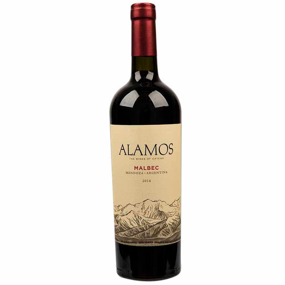 Vino ÁLAMOS Malbec Botella 750ml