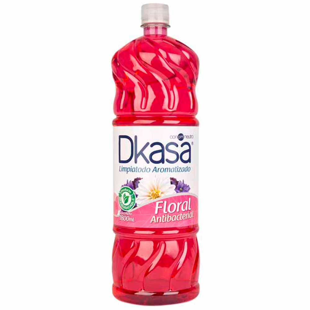 Limpiador Líquido Multiuso DKASA Floral Botella 1.8L